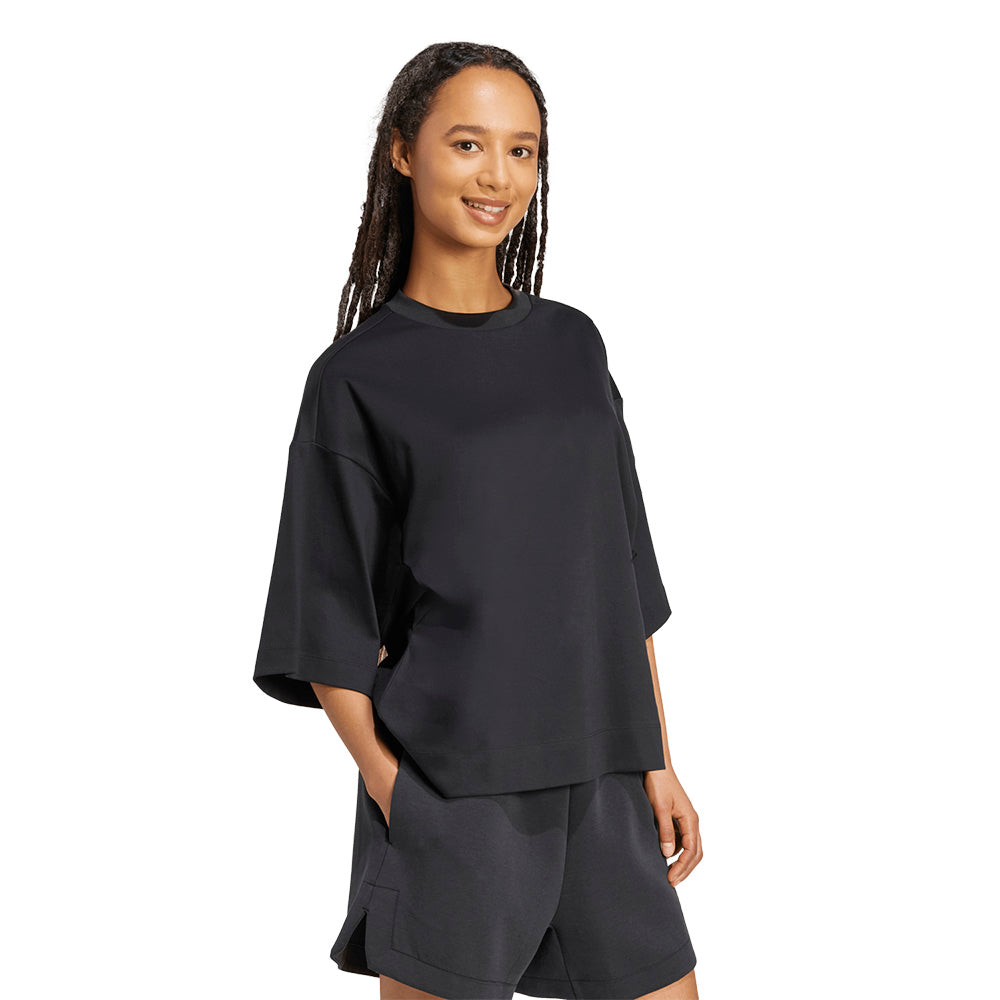 ADIDAS Soft Lux Loose เสื้อยืดผู้หญิง
