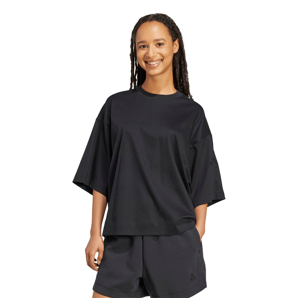 ADIDAS Soft Lux Loose เสื้อยืดผู้หญิง