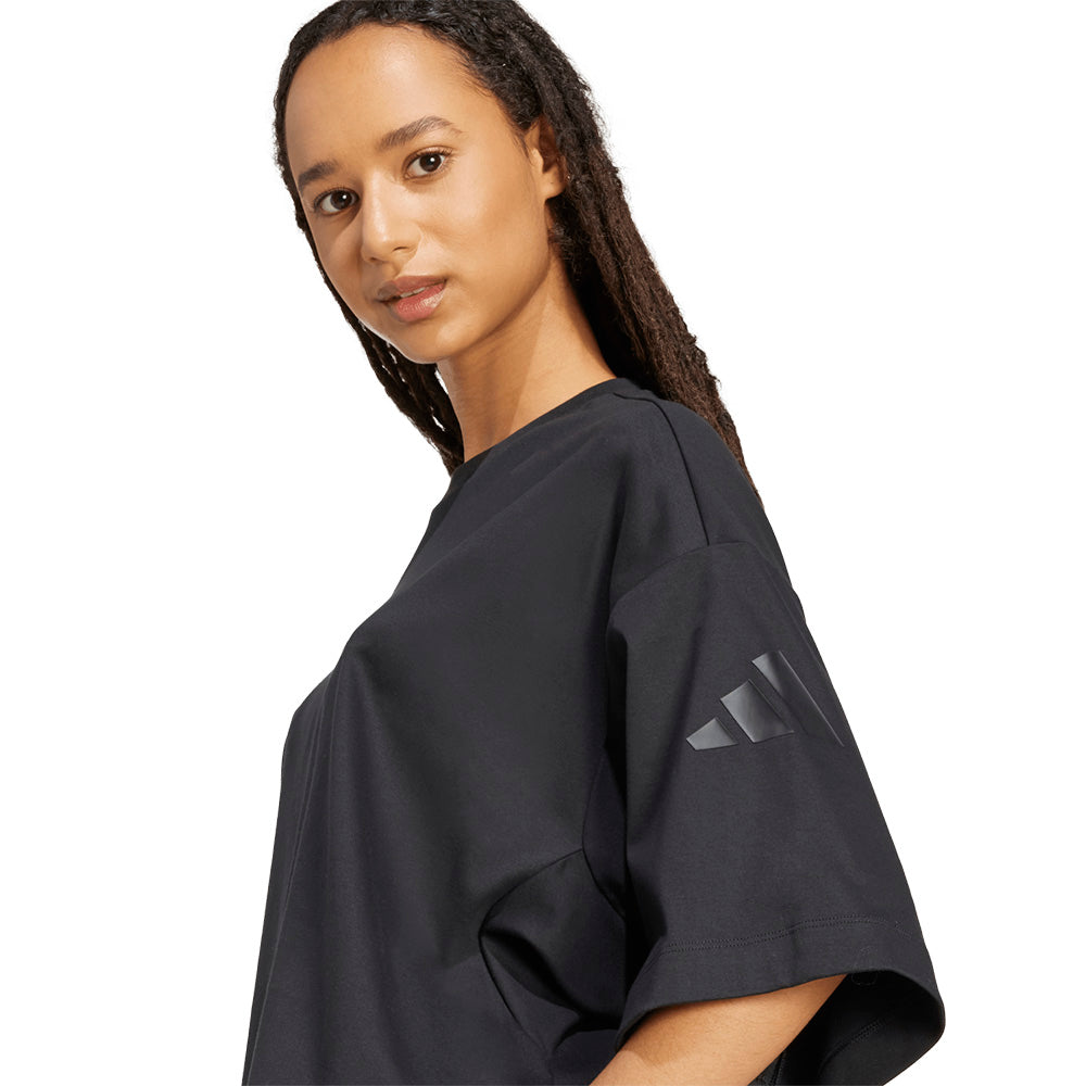 ADIDAS Soft Lux Loose เสื้อยืดผู้หญิง