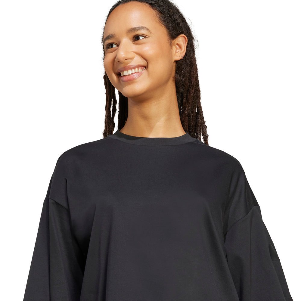 ADIDAS Soft Lux Loose เสื้อยืดผู้หญิง