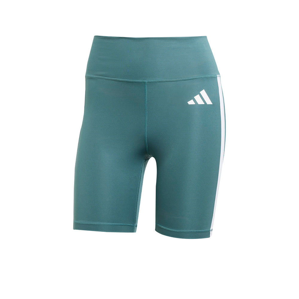 ADIDAS Optime Essentials 3-Stripes กางเกงเลกกิ้งขาสั้นผู้หญิง