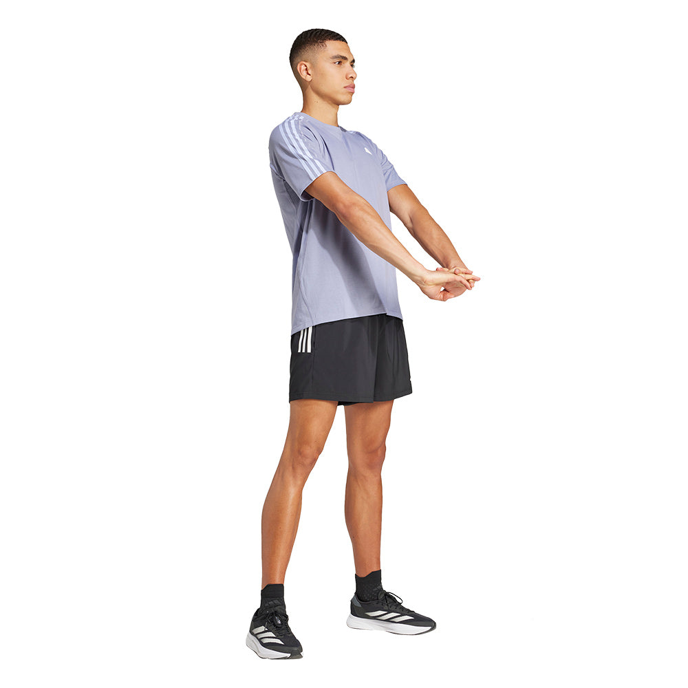 ADIDAS Own The Run 3-Stripes เสื้อวิ่งผู้ชาย