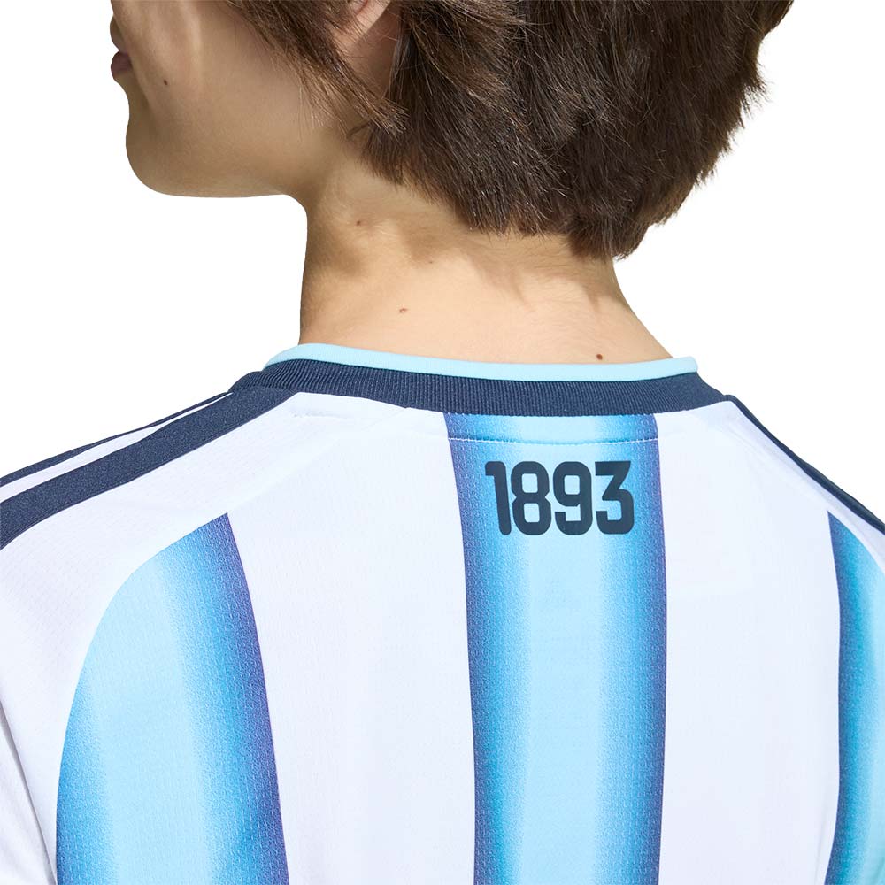 ADIDAS เสื้อแข่งเด็กทีมชาติอาร์เจนตินา เมสซี ชุดเหย้า เกรด Replica ฤดูกาล 2025/26