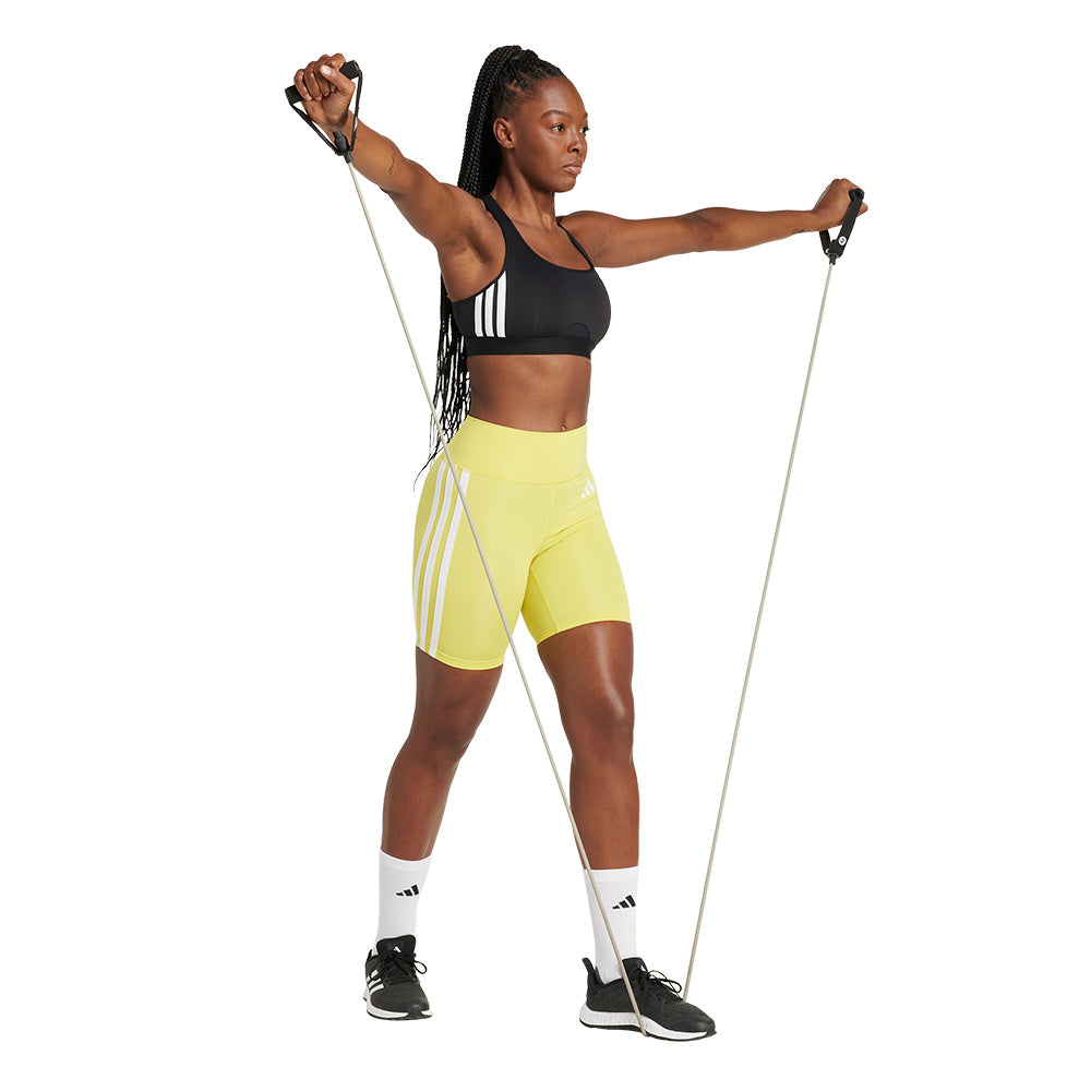 ADIDAS Optime Essentials 3-Stripes Women's Training Shorts - Supersports Thailand Supersports Thailand