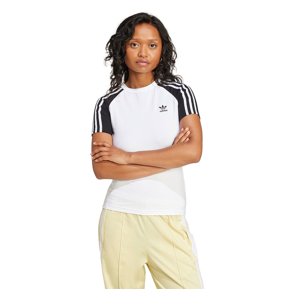 ADIDAS ORIGINALS Adicolor 3-Stripes Raglan Slim Women's T-Shirt