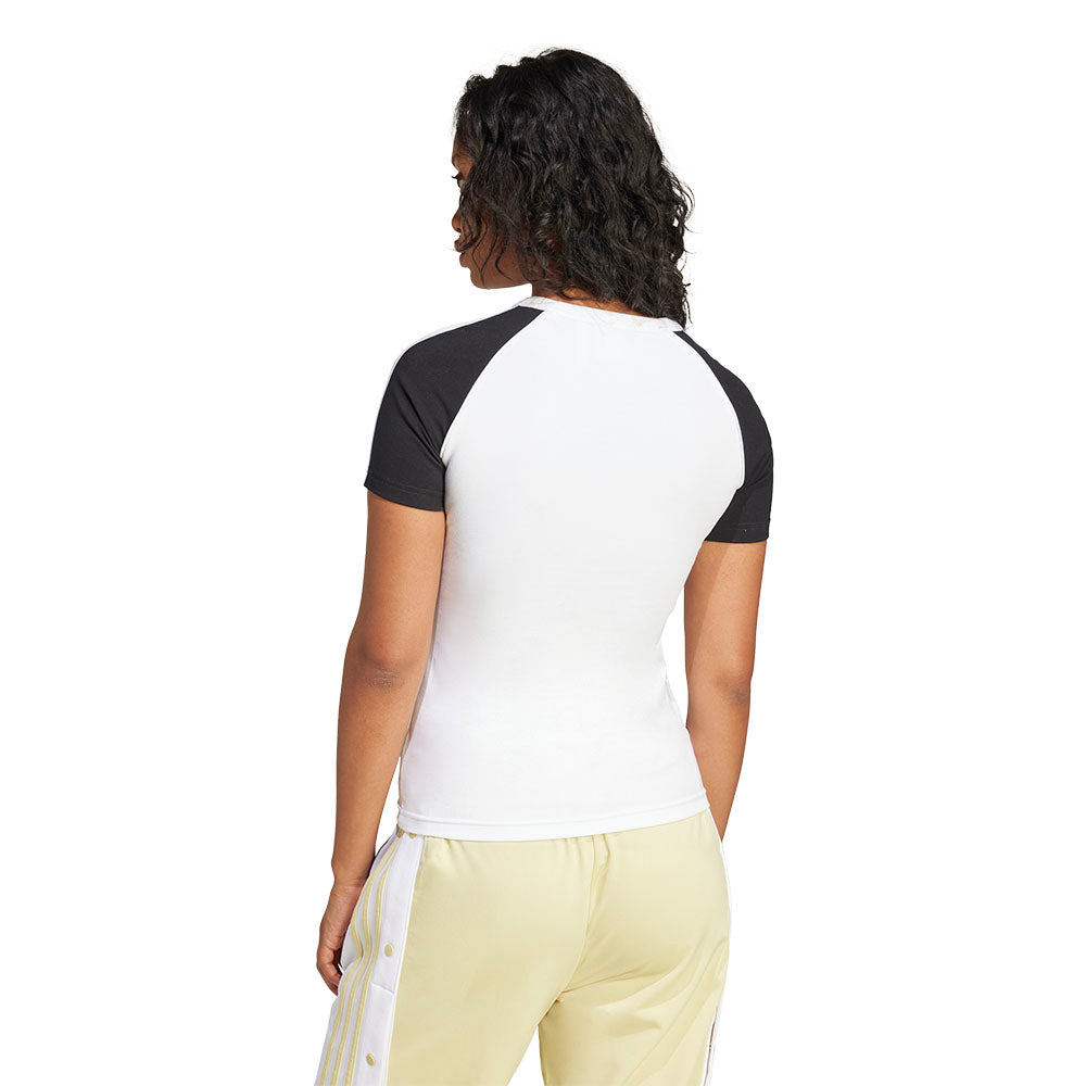 ADIDAS ORIGINALS Adicolor 3-Stripes Raglan Slim Women's T-Shirt
