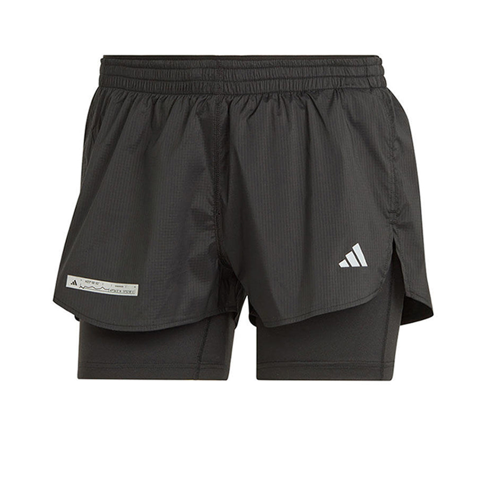 ADIDAS Ultimate Two-in-One กางเกงวิ่งขาสั้นผู้หญิง