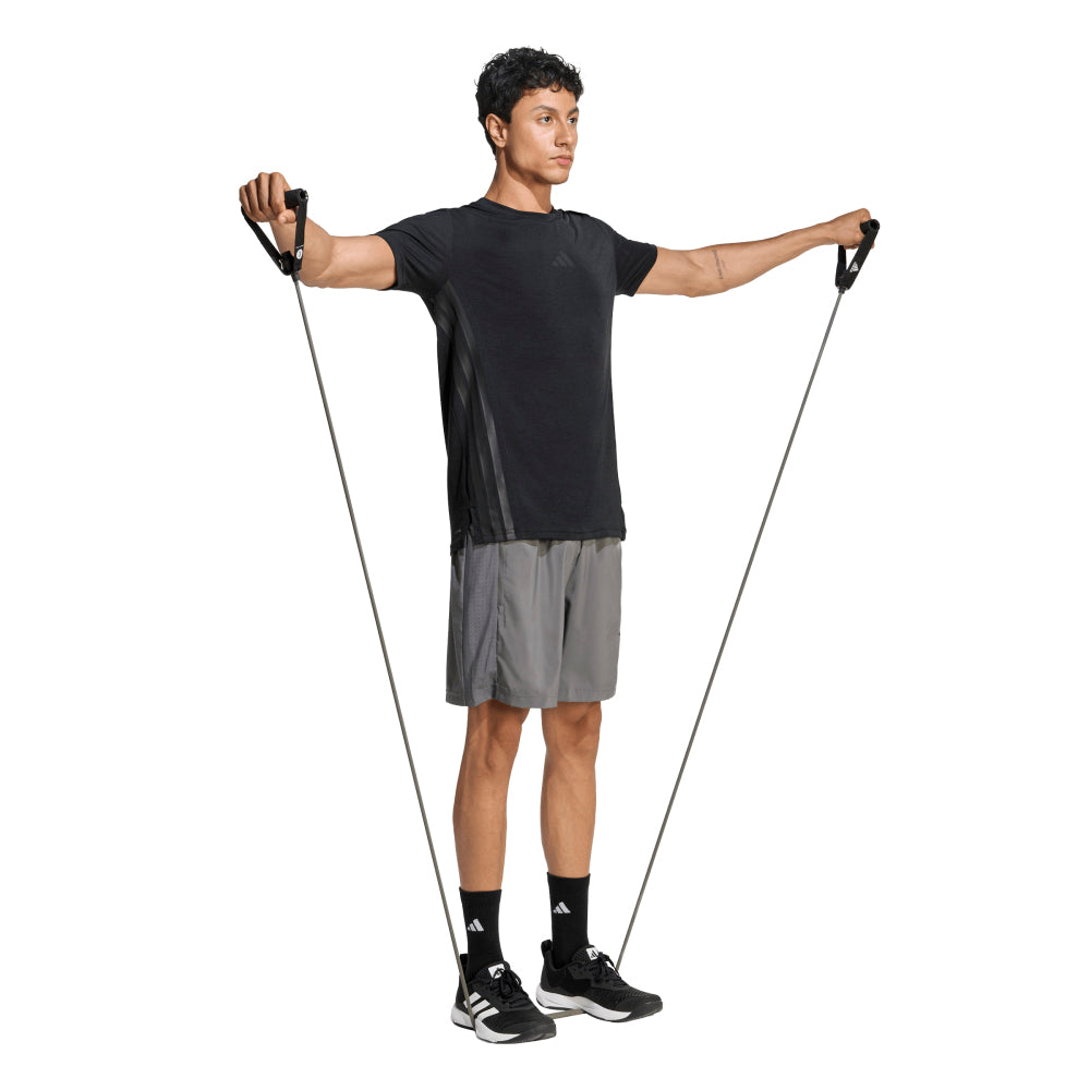 ADIDAS Workout Essentials Base Woven กางเกงออกกำลังกายขาสั้นผู้ชาย Supersports Thailand