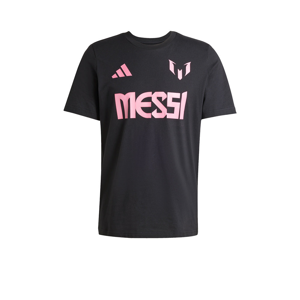 ADIDAS Messi Name and Number Graphic เสื้อยืดฟุตบอลผู้ชาย