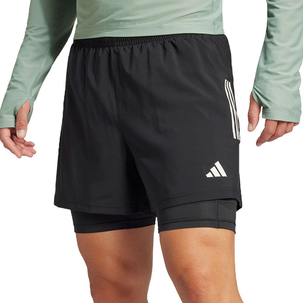ADIDAS Own the Run CLIMACOOL 2-in-1 Men's Running Shorts