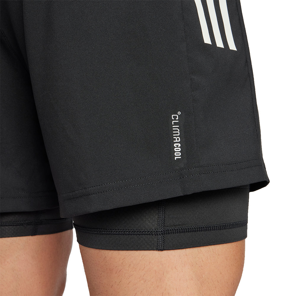 ADIDAS Own the Run CLIMACOOL 2-in-1 Men's Running Shorts