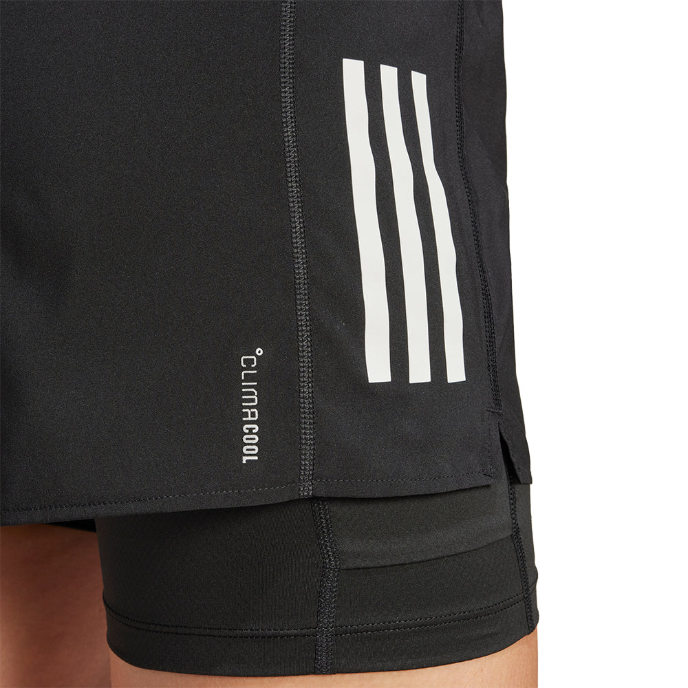 ADIDAS Own the Run CLIMACOOL 2-in-1 กางเกงวิ่งขาสั้นผู้หญิง