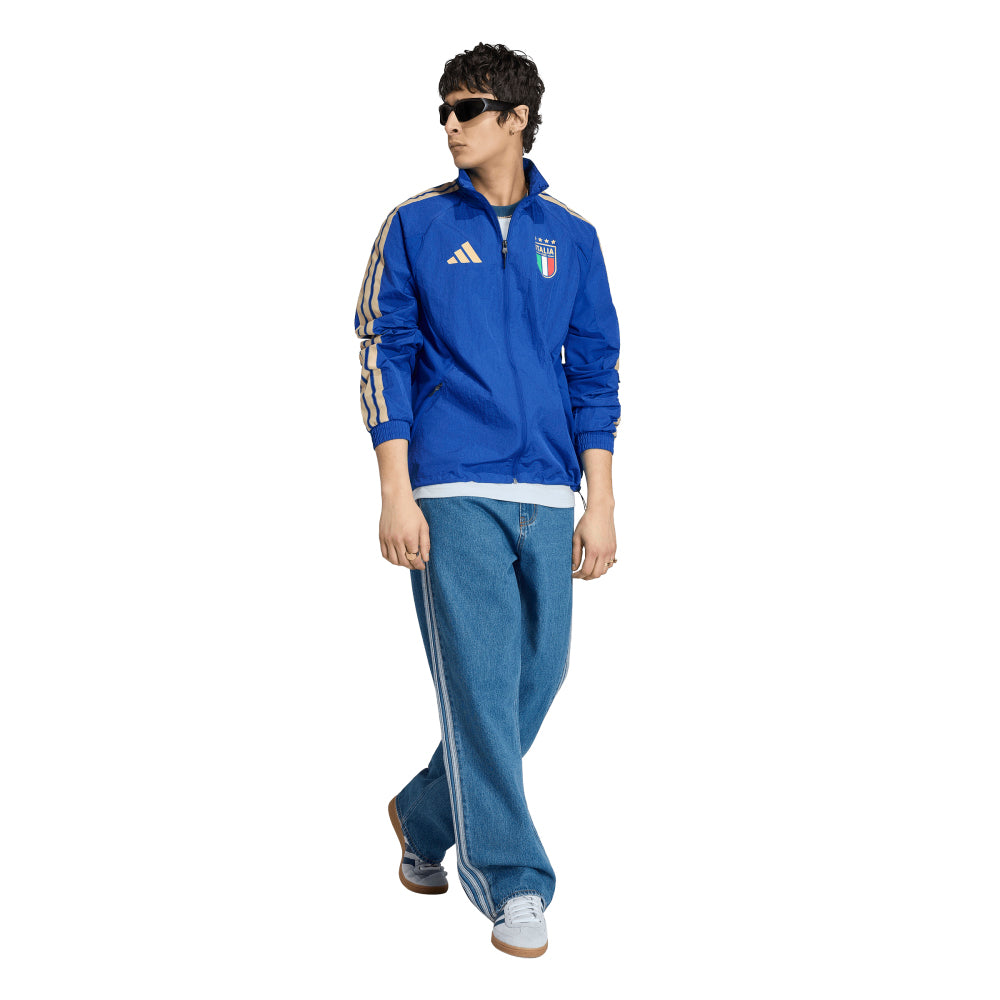 ADIDAS Italy Home Anthem Men's Football Jacket - Supersports Thailand Supersports Thailand