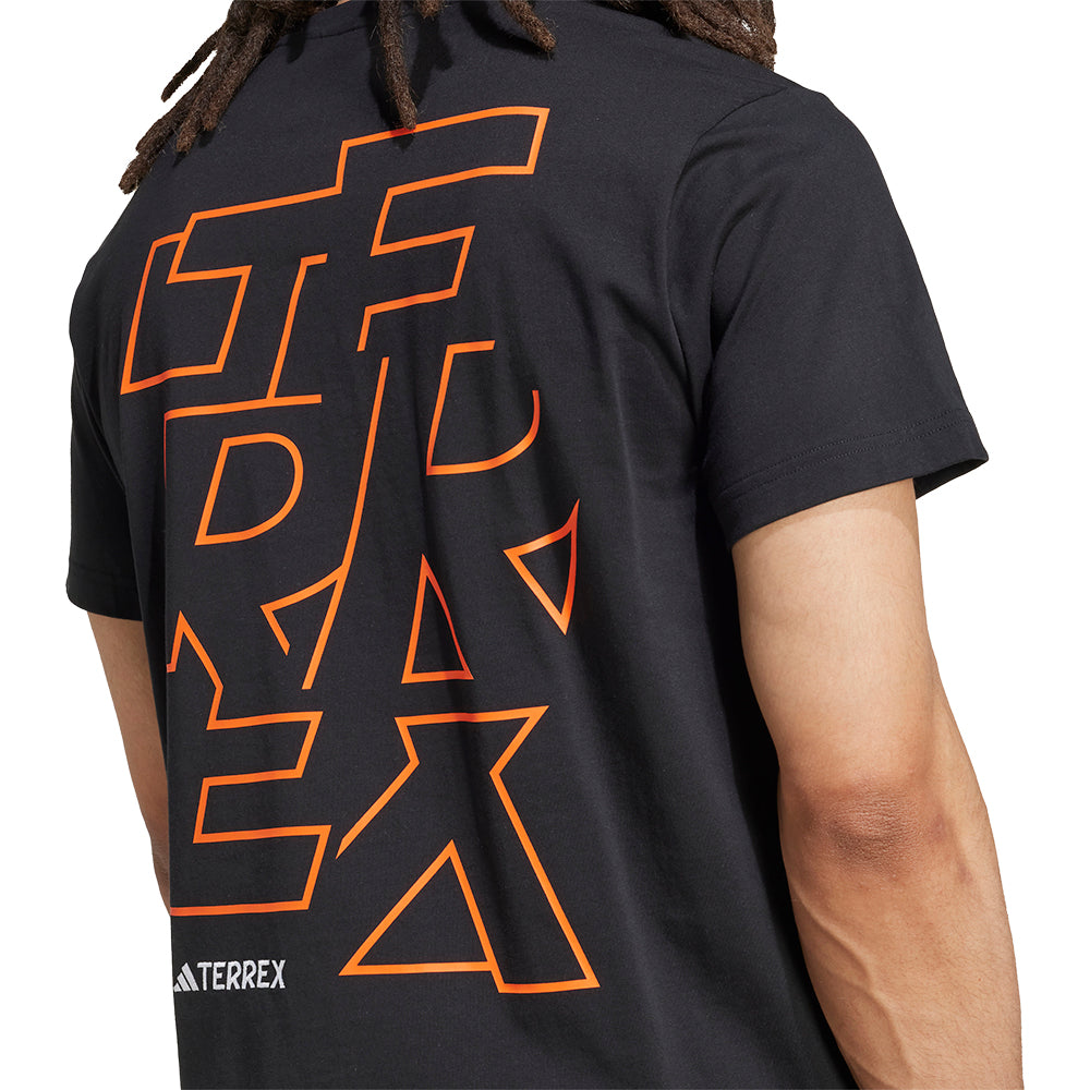 ADIDAS Terrex Signature AOP Graphic Tee Men's T-Shirt - Supersports Thailand Supersports Thailand