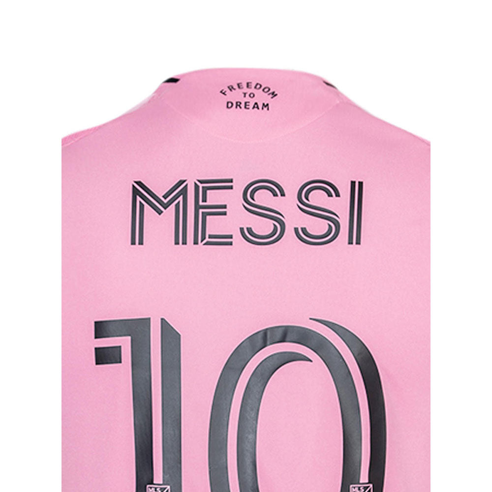 ADIDAS เสื้อแข่งผู้ชายทีมอินเตอร์ ไมอามี CF เมซซี ชุดเหย้า เกรด Authentic ฤดูกาล 2025/26
