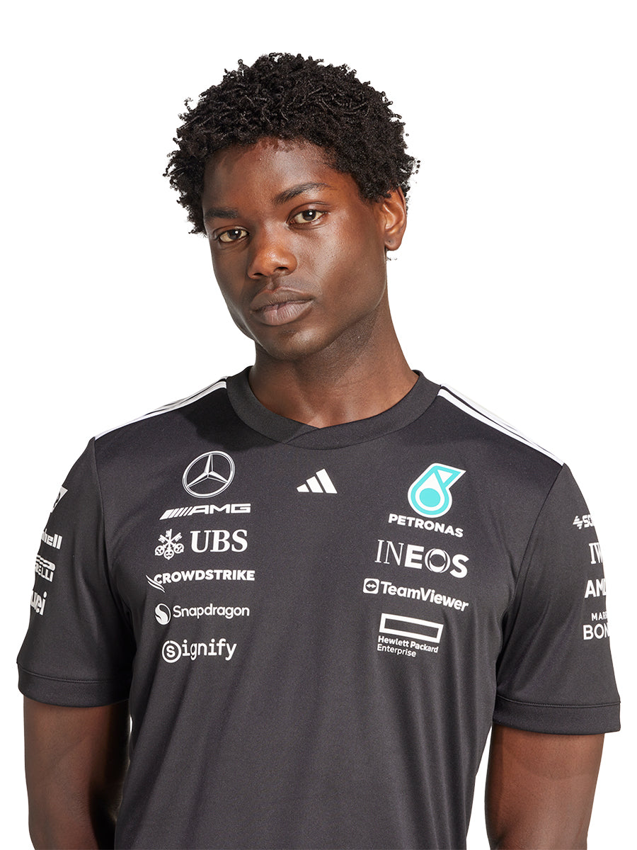 ADIDAS เสื้อแข่งรถผู้ชายทีม Mercedes - AMG Petronas Formula One