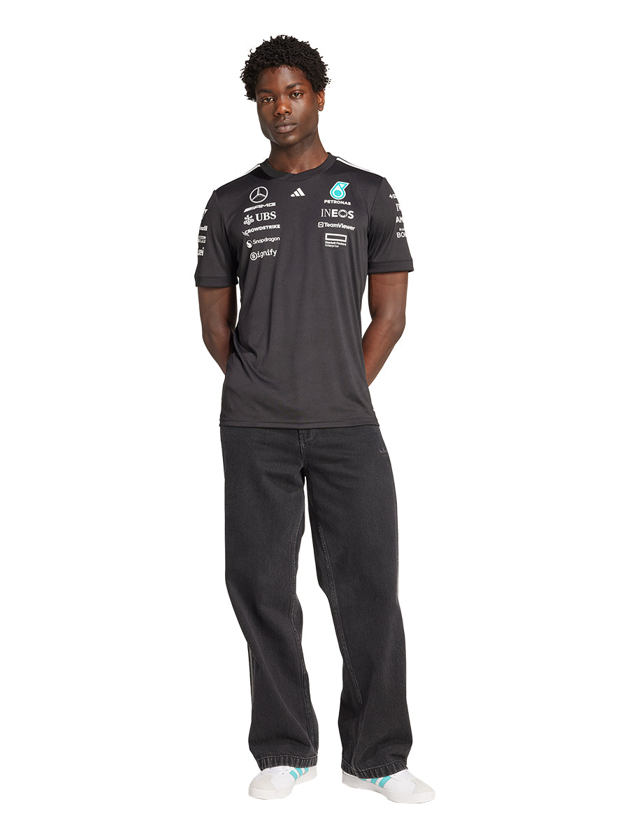ADIDAS เสื้อแข่งรถผู้ชายทีม Mercedes - AMG Petronas Formula One