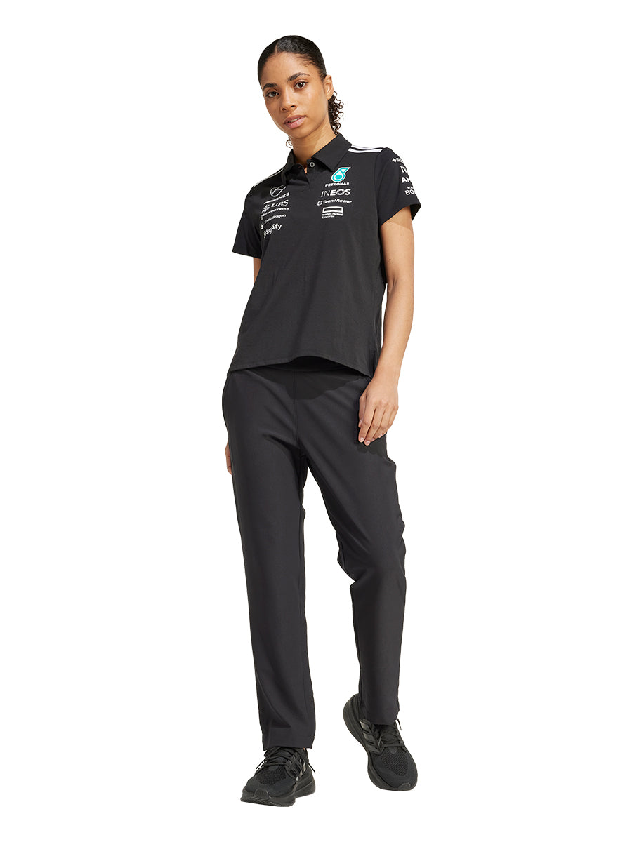 ADIDAS Mercedes - AMG Petronas Formula One Team Long Sleeve Women's Polo Shirt - Supersports Thailand Supersports Thailand