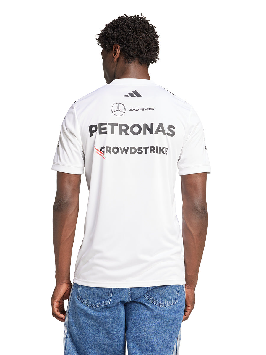 ADIDAS เสื้อแข่งรถผู้ชายทีม Mercedes - AMG Petronas Formula One