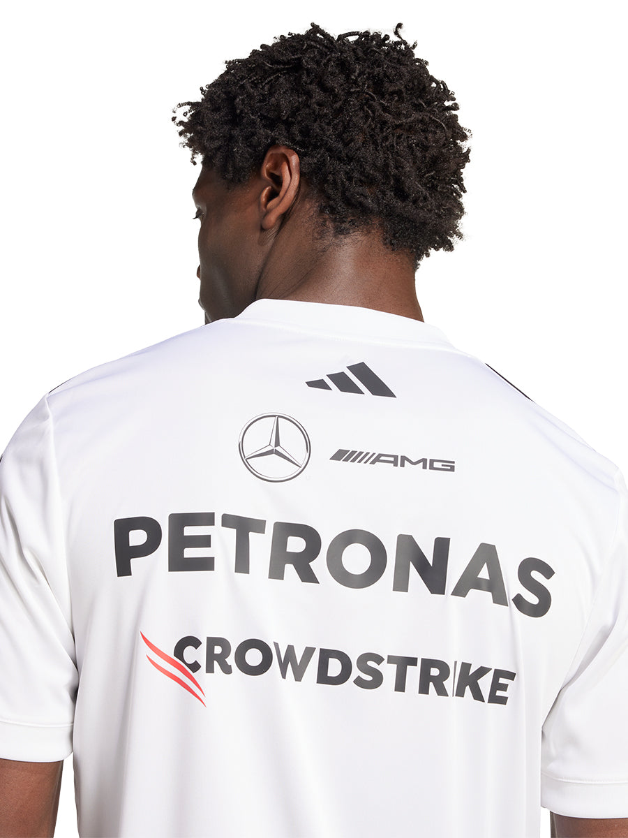 ADIDAS เสื้อแข่งรถผู้ชายทีม Mercedes - AMG Petronas Formula One