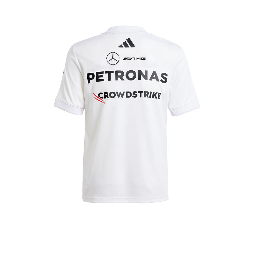 ADIDAS เสื้อแข่งรถเด็กทีมเมอร์เซเดส เอเอ็มจี ปิโตรนาส ฟอร์มูลาวัน