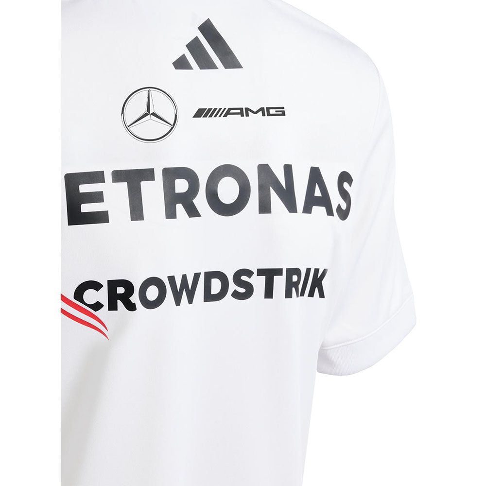 ADIDAS เสื้อแข่งรถเด็กทีมเมอร์เซเดส เอเอ็มจี ปิโตรนาส ฟอร์มูลาวัน