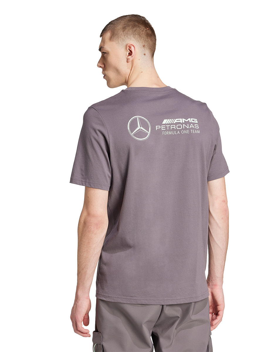 ADIDAS Mercedes - AMG Petronas Formula One Team Premium Woven Graphic เสื้อยืดผู้ชาย