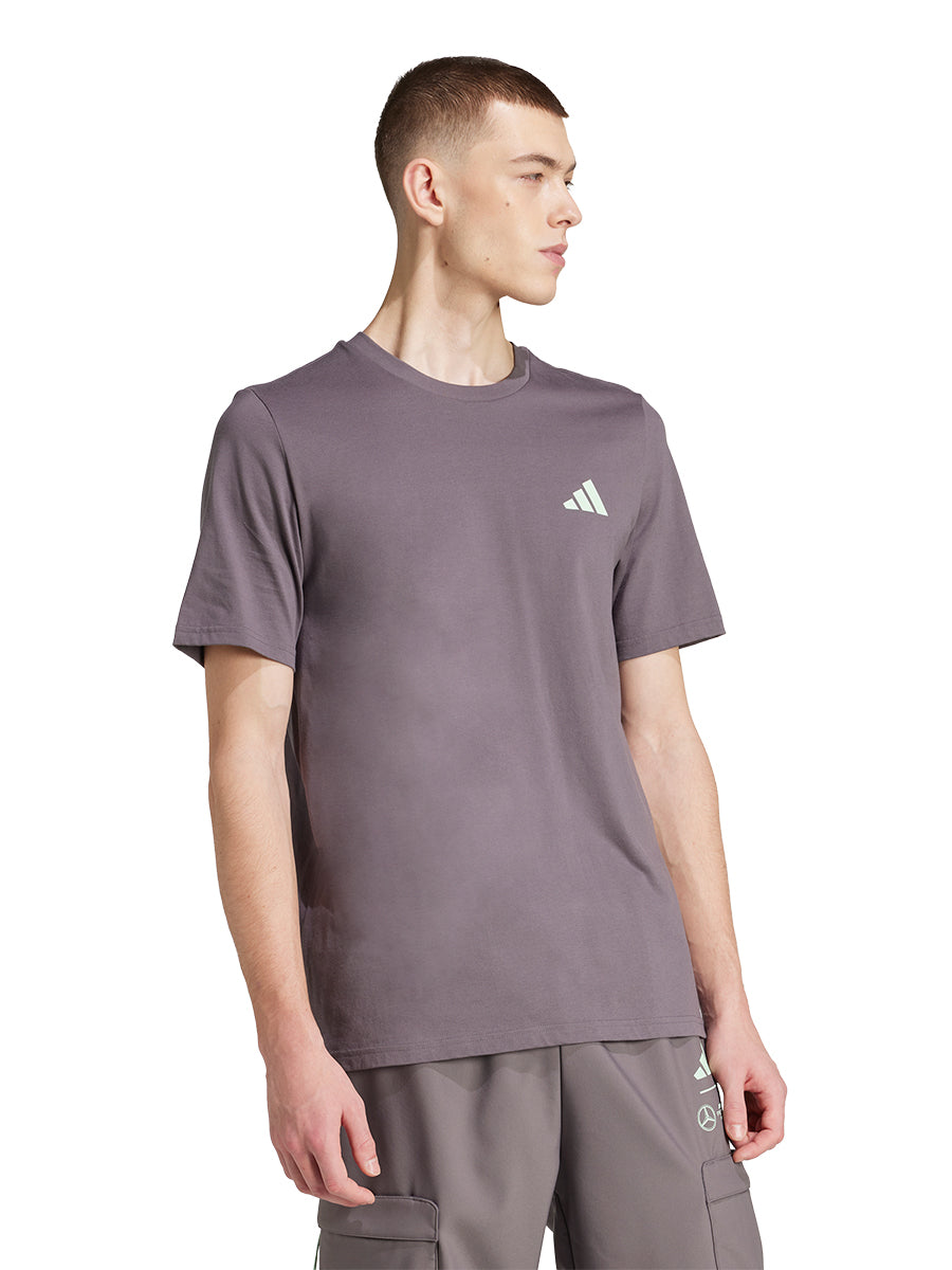ADIDAS Mercedes - AMG Petronas Formula One Team Premium Woven Graphic เสื้อยืดผู้ชาย