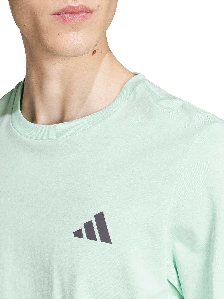ADIDAS Mercedes - AMG Petronas Formula One Team Premium Woven Graphic เสื้อยืดผู้ชาย