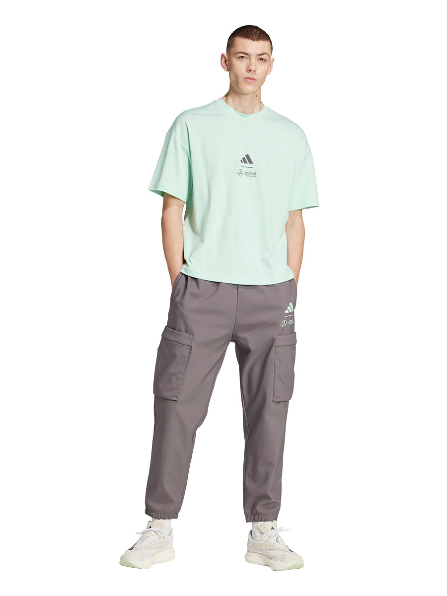 ADIDAS Mercedes - AMG Petronas Formula One Team Premium Woven เสื้อยืดผู้ชาย