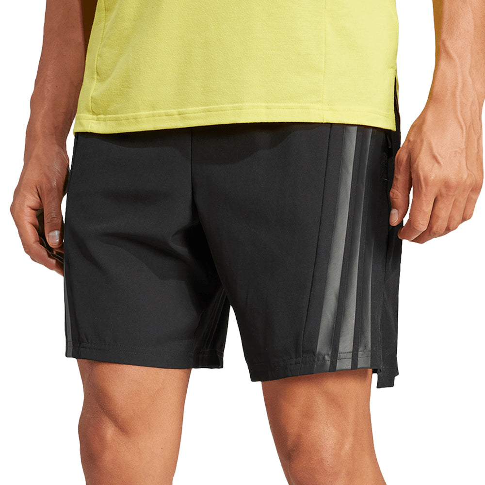 ADIDAS Designed-for-Training 3-Stripes กางเกงออกกำลังกายขาสั้นผู้ชาย