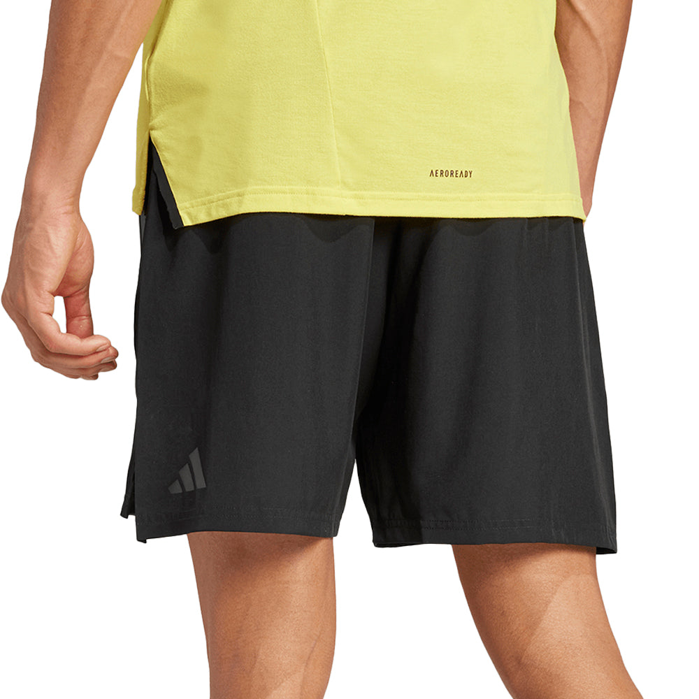 ADIDAS Designed-for-Training 3-Stripes กางเกงออกกำลังกายขาสั้นผู้ชาย