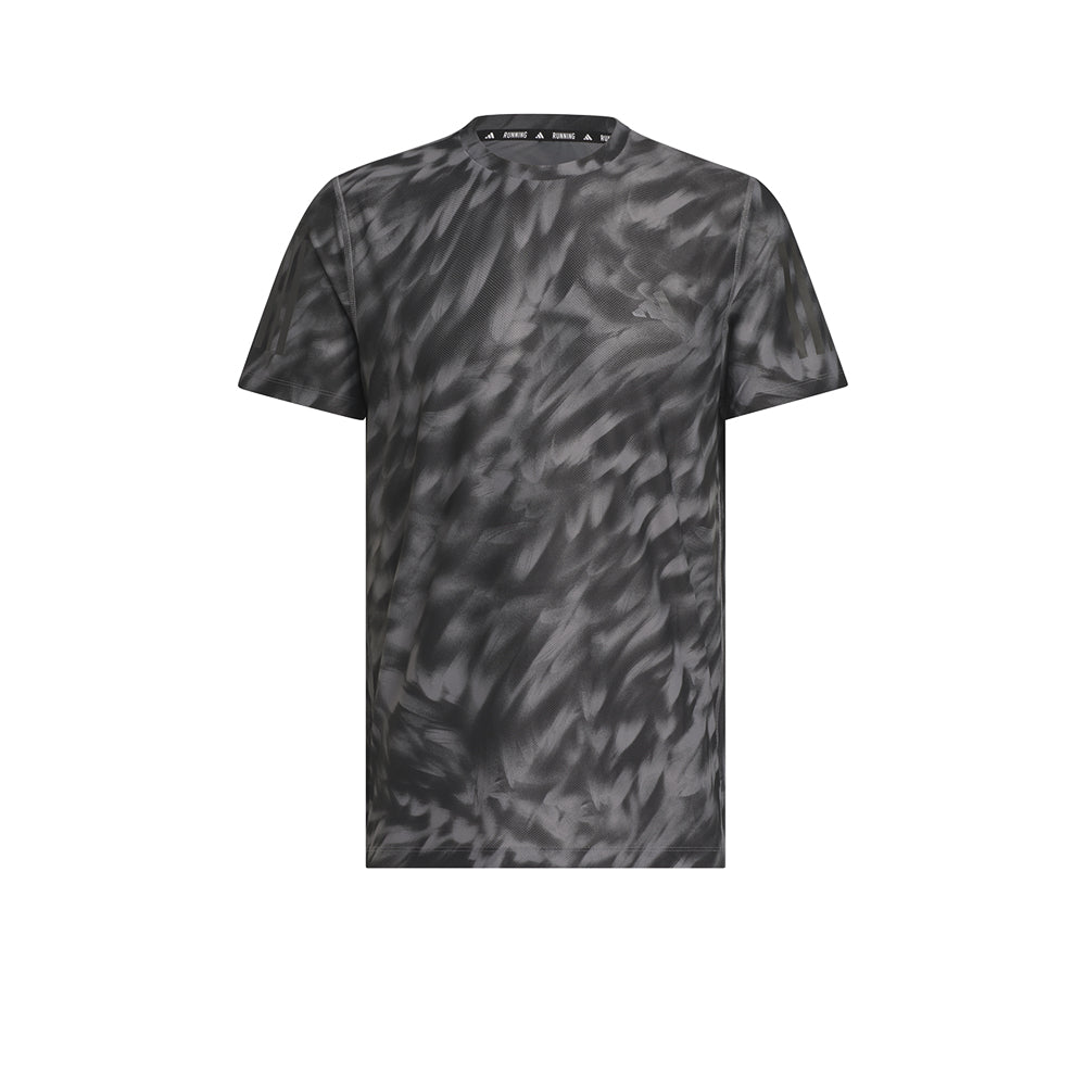 ADIDAS Own The Run Allover Print Men's Running T-Shirt