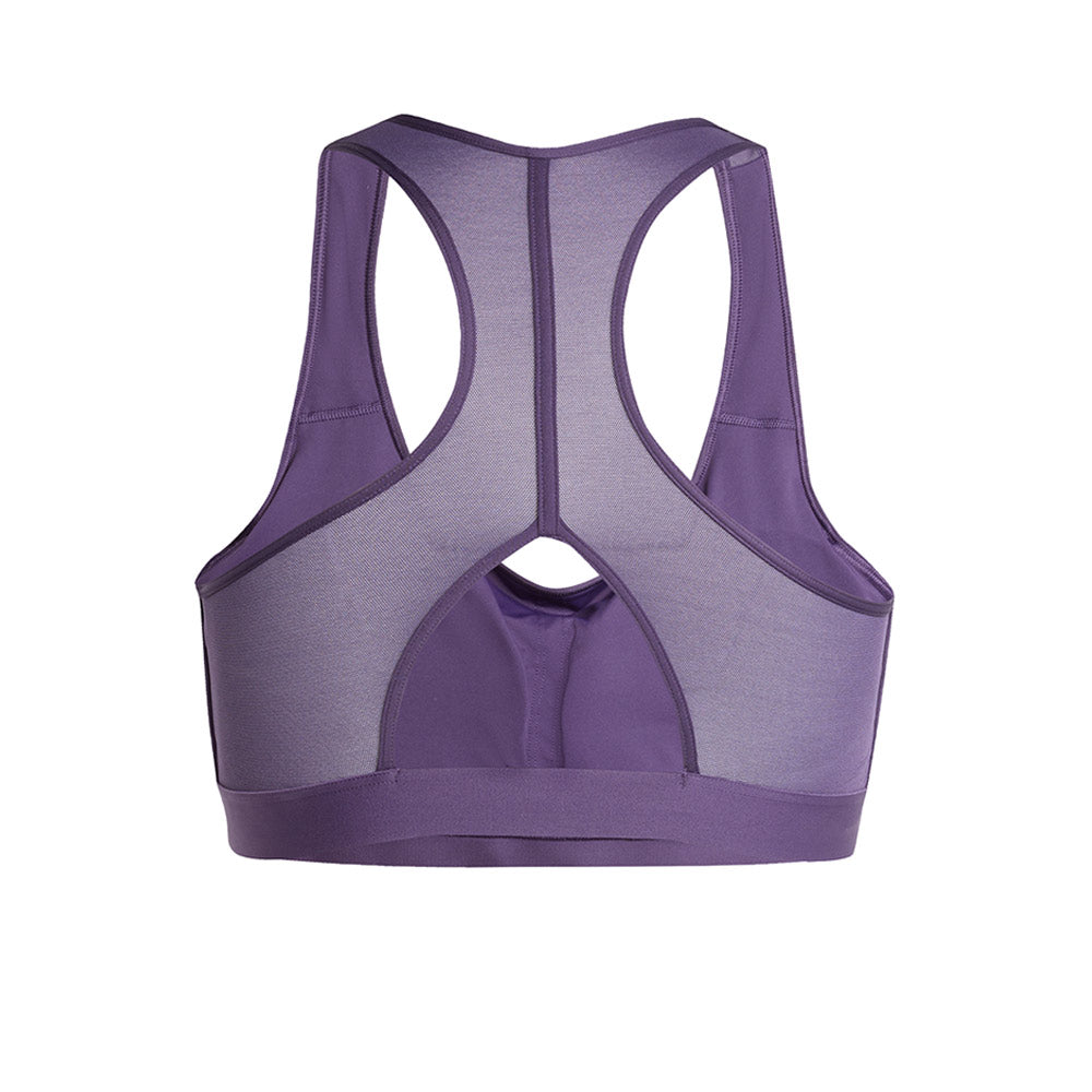 ADIDAS Powerreact Train Medium-Support 3-Stripes Women's Sports Bra