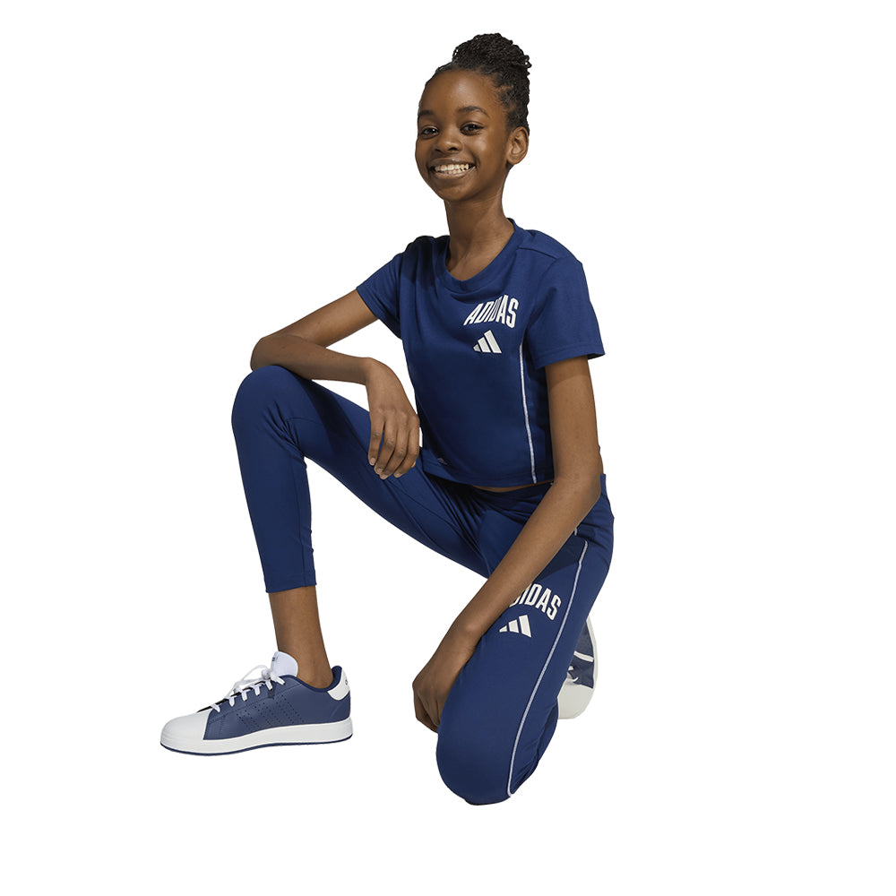 ADIDAS Train Essentials Collegiate Print Girls Leggings - Supersports Thailand Supersports Thailand