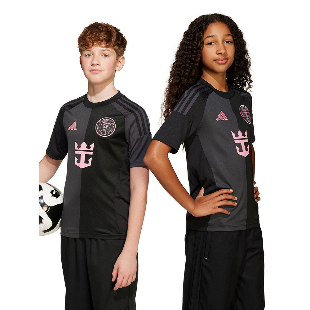 ADIDAS เสื้อแข่งเด็กทีมอินเตอร์ ไมอามี เมซซี ชุดเยือน ฤดูกาล 2025/26