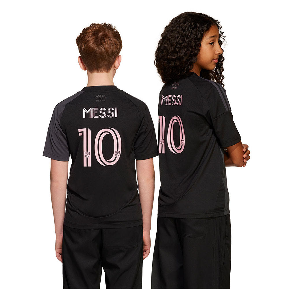 ADIDAS เสื้อแข่งเด็กทีมอินเตอร์ ไมอามี เมซซี ชุดเยือน ฤดูกาล 2025/26