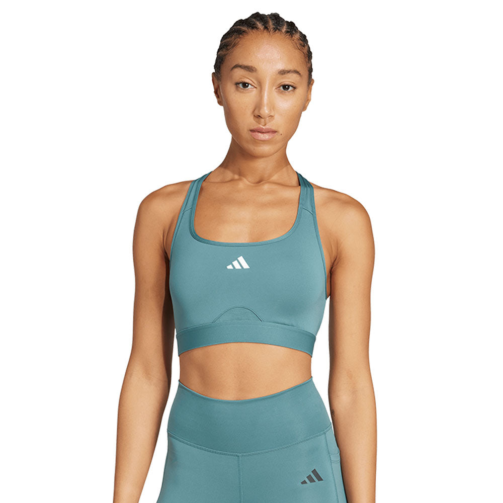 ADIDAS Powerreact Training Medium-Support สปอร์ตบราผู้หญิง