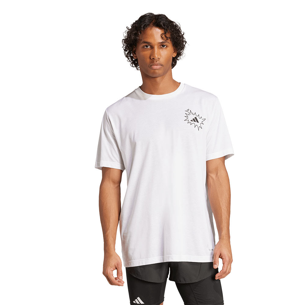ADIDAS Running Chase The Runners High Graphic เสื้อวิ่งผู้ชาย