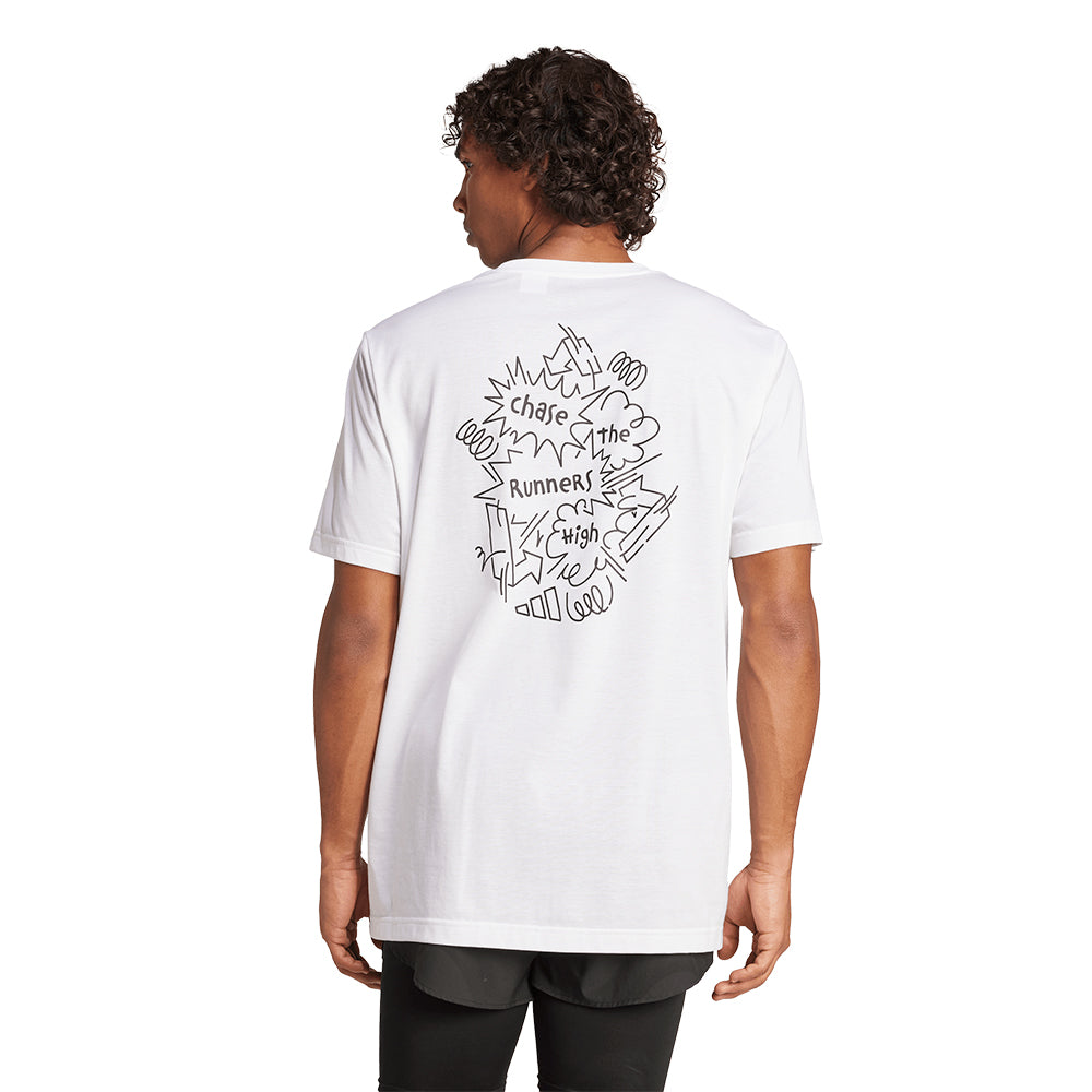 ADIDAS Running Chase The Runners High Graphic เสื้อวิ่งผู้ชาย