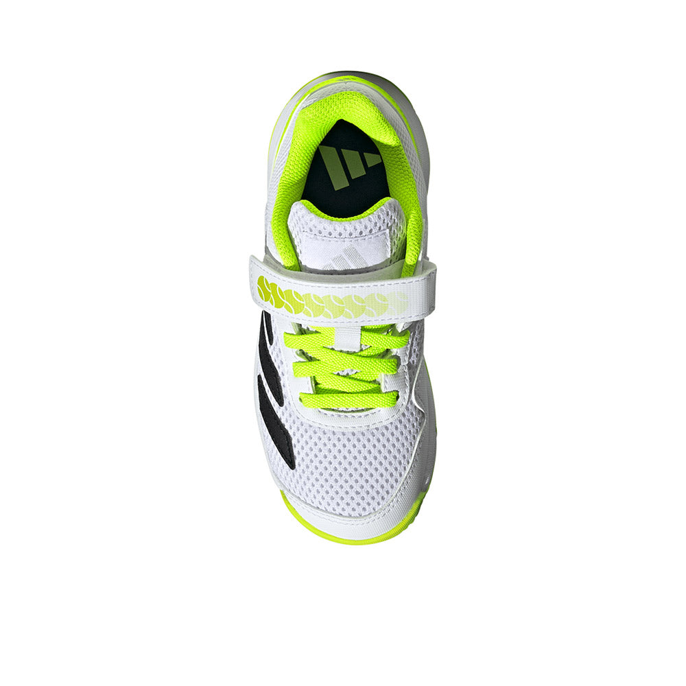 ADIDAS Courtflash Hook-and-Loop Kids Tennis Shoes
