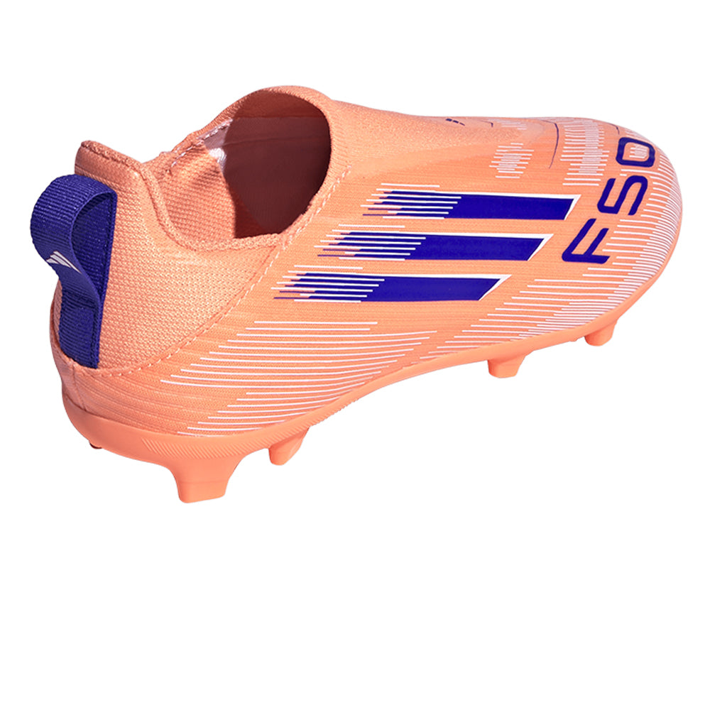 ADIDAS F50 League Laceless MG Kids Football Shoes