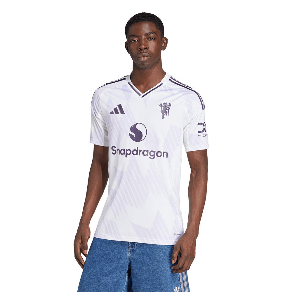 ADIDAS เสื้อแข่งผู้ชายทีมแมนเชสเตอร์ ยูไนเต็ด ชุดเยือน ฤดูกาล 2025/26