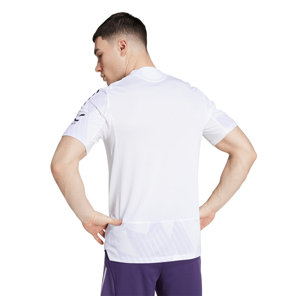 ADIDAS เสื้อแข่งผู้ชายทีมแมนเชสเตอร์ ยูไนเต็ด ชุดเยือน เกรด Authentic ฤดูกาล 2025/26