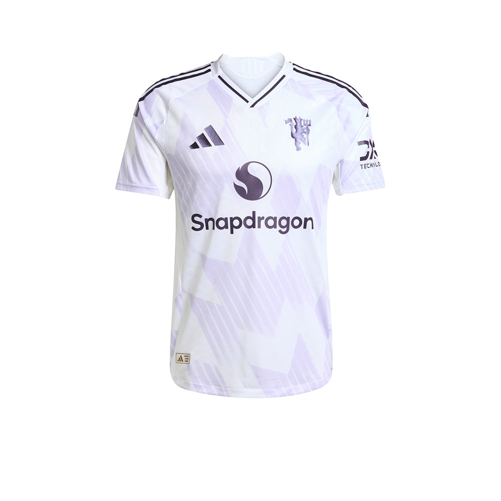 ADIDAS เสื้อแข่งผู้ชายทีมแมนเชสเตอร์ ยูไนเต็ด ชุดเยือน เกรด Authentic ฤดูกาล 2025/26