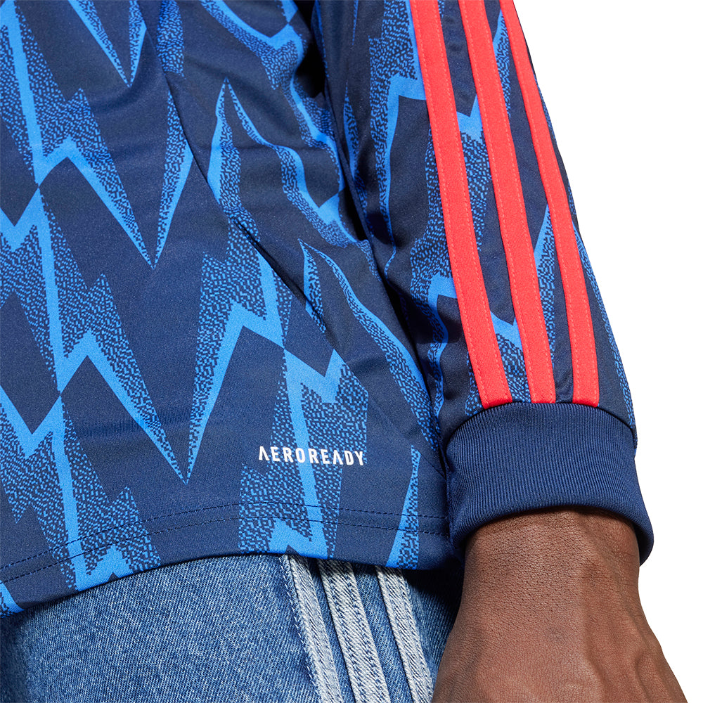 ADIDAS เสื้อแข่งผู้ชายแขนยาวทีมอาร์เซนอล ชุดเยือน ฤดูกาล 2025/26