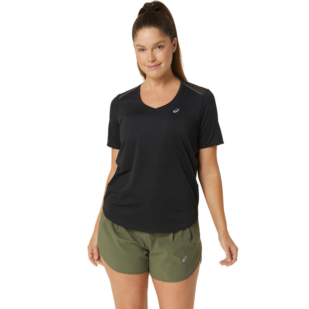 ASICS Road V-Neck Women's Running T-Shirt