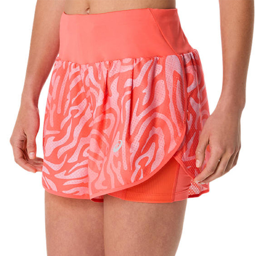 ASICS Road All Over Print 2-N-1 3.5In Women's Running Shorts