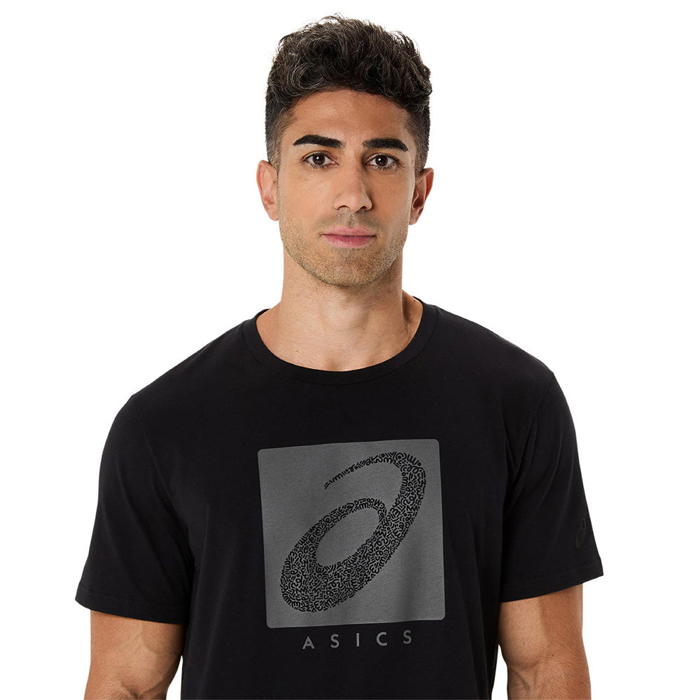 ASICS Graphic เสื้อวิ่งผู้ชาย