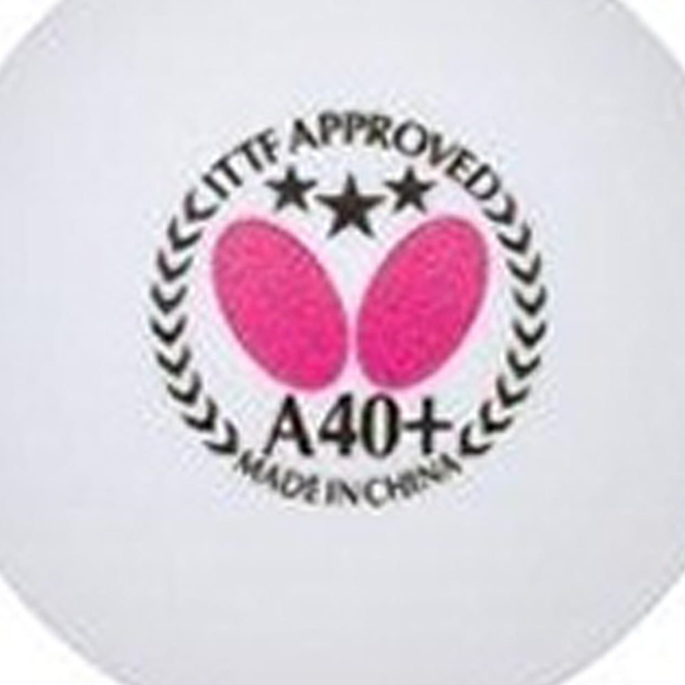 BUTTERFLY 3 Star A40 Table Tennis Ball (12 Balls)